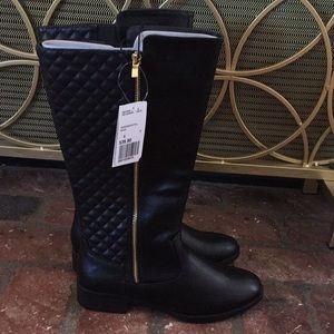 Forever 21 Quilted Faux Leather Boots